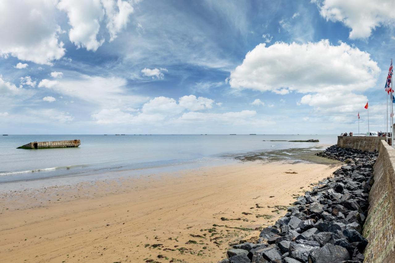 Appartement A 300M De La Plage - Exterieur Commun Asnelles Luaran gambar